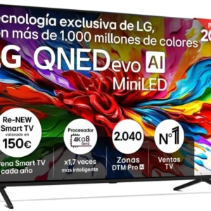LG - QNED MINILED AI SMARTTV 4K 55QNED92A6A.AEUQ