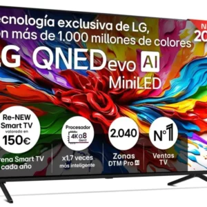 LG - QNED MINILED AI SMARTTV 4K 65QNED92A6A.AEUQ