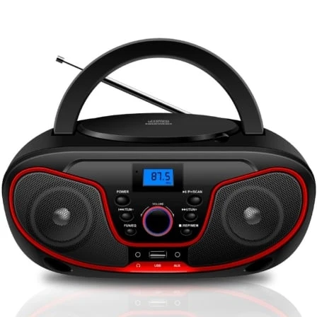 RADIO CD DAEWOO DW3013 4W ROJO