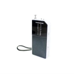 RÁDIO PORTÁTIL THOMSON RT205 ( PILHAS - BRANCO - SINTONIZADOR M