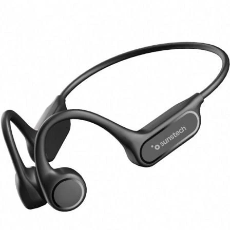 REPRODUCTOR MP3 SUNSTECH TRITÓNII 32GB RESISTENTE AL AGUA NEGRO