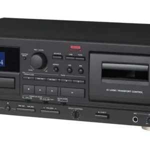 REPRODUCTOR TEAC AD-850-SE CD CASSETTE USB NEGRO