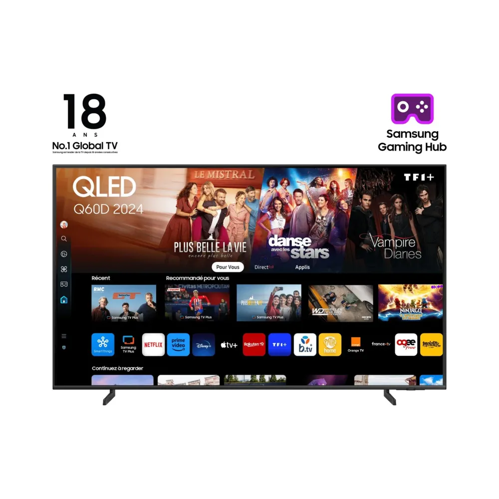 TV Samsung TQ50Q60DAUXXC | 50", LED, 4K, Tizen