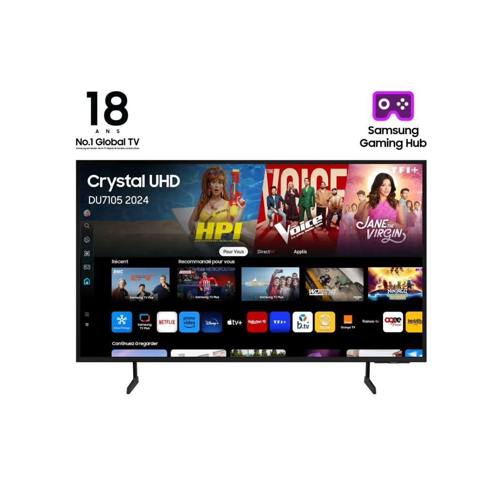 TV Samsung TU43DU7105KXXC | 43", LED, 4K