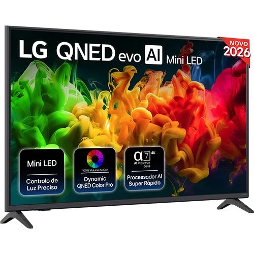 Smart TV LG 50" QNED Mini-LED UHD 4K 50QNED81B6C.AE (2026) - 127 cm