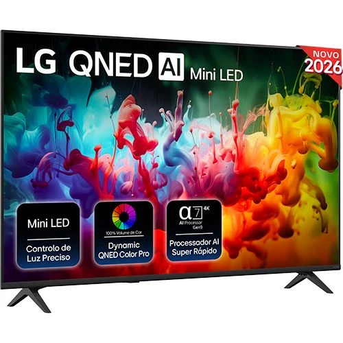 Smart TV LG 55" QNED Mini-LED UHD 4K 55QNED7EB3C.AE (2026) - 140 cm