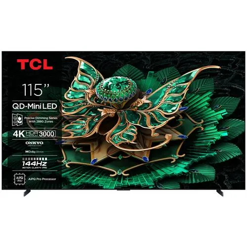TV TCL 115C7K( 115" - 292 CM - MINI LED UHD 4K - GOOGLE TV )