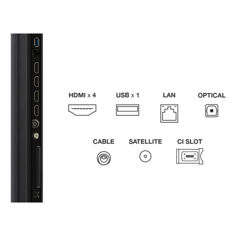TV TCL 55C6K | 55", Mini LED, 4K, Google TV