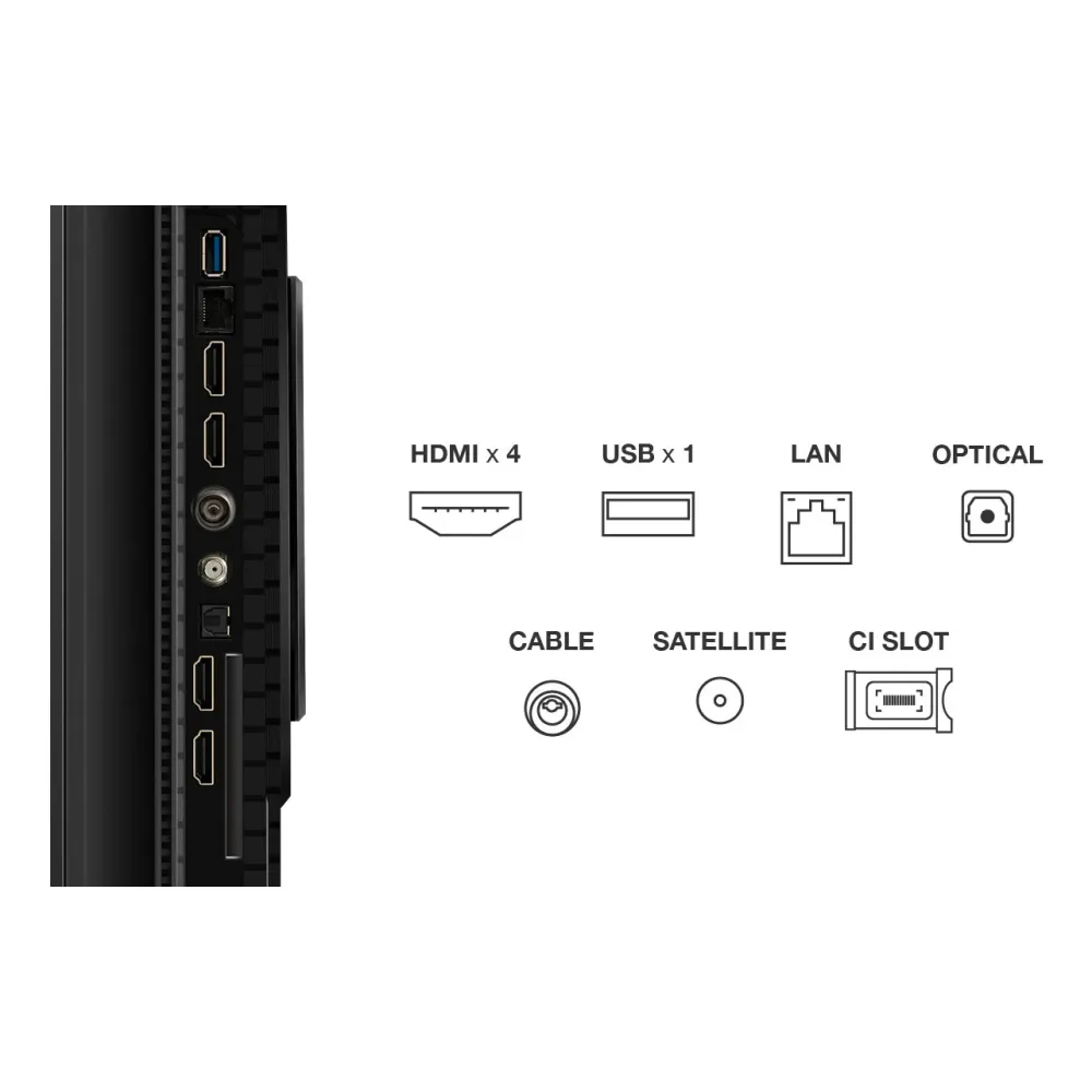 TV TCL 55P8K | 55", QLED, 4K, Google TV