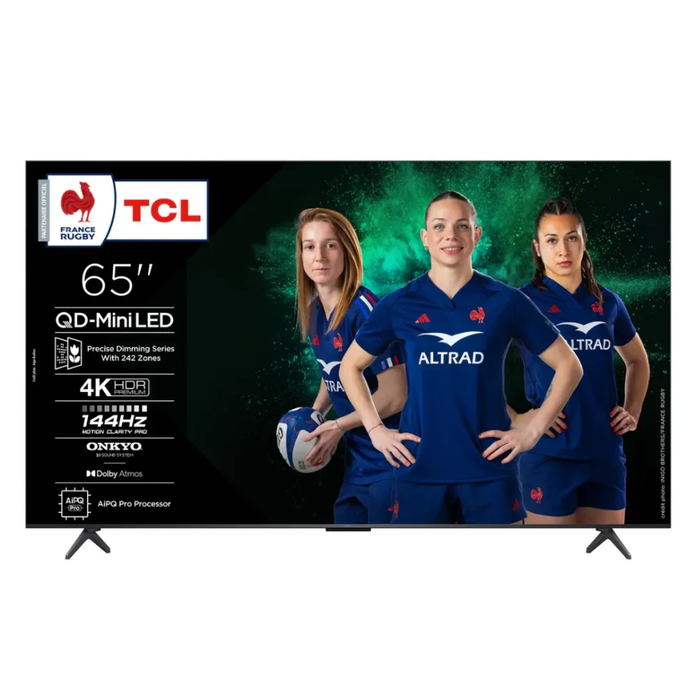 TV TCL 65C6K | 65", Mini LED, 4K, Google TV