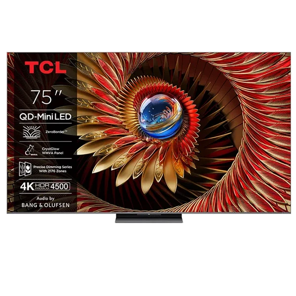 TV TCL 75C8K( 75" - 191 CM - MINI LED UHD 4K - GOOGLE TV )