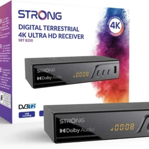 TDT STRONG SRT8250 4K ULTRAHD DVB T2 USB REC