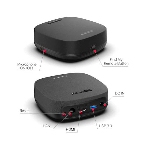 Thomson Android Streaming Box Plus 270B Google TV UHD 4K - Preto