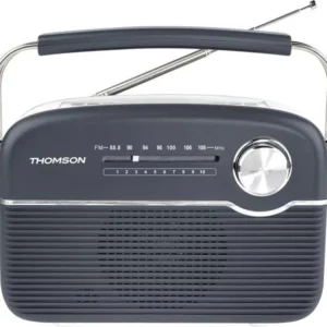 THOMSON - RADIO BT VINTAGE SOLAR VERMELHO RTS450BTG