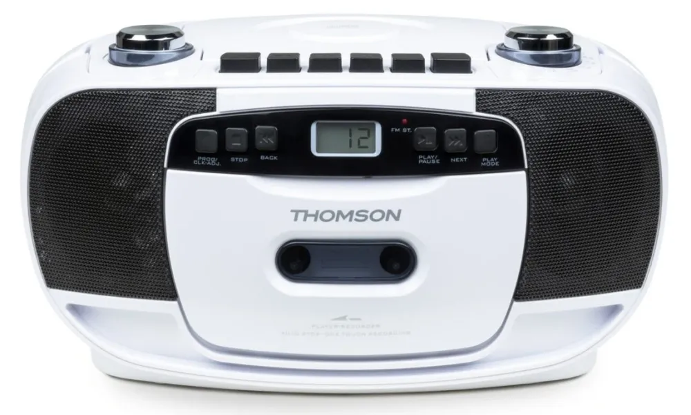 THOMSON - RÁDIO CD K7 BRANCO RK201CD