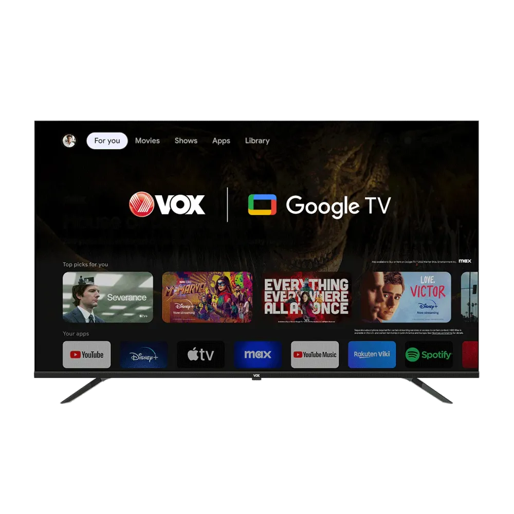 TV Vox 55GOU080B | 55", LED, 4K, Google TV